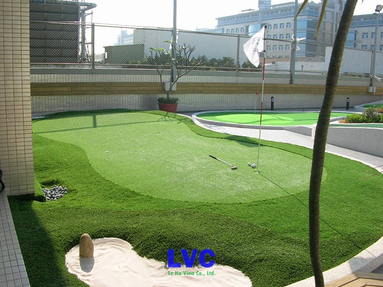 Cỏ nhân tạo cho sân golf, Cỏ nhân tạo, Sân golf, Cỏ nhân tạo LH05AT, Sân golf mini