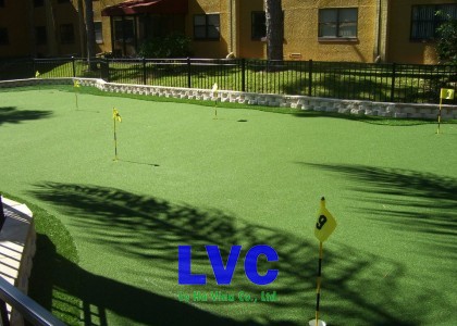 Cỏ nhân tạo cho sân golf, Cỏ nhân tạo, Sân golf, Cỏ nhân tạo LH05AT, Sân golf mini