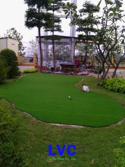 Làm sân golf, Sân golf, Công ty LeHa Vina, Sân golf nhân tạo, Thi công cỏ nhân tạo sân golf
