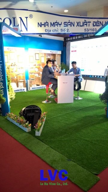 Leha Vina, Cỏ nhân tạo, Quốc tế Vietbuild, Sản phẩm cỏ nhân tạo, Thi công cỏ nhân tạo