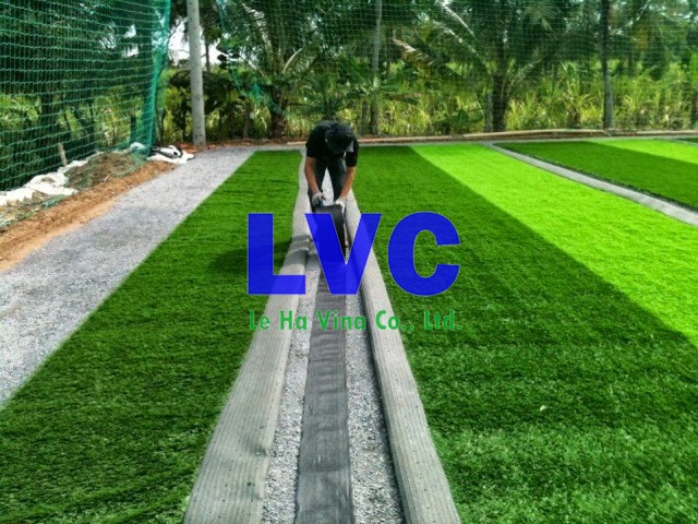 Cách thi công cỏ nhân tạo sân bóng, Cỏ nhân tạo, Lắp đặt cỏ nhân tạo, Sân cỏ nhân tạo, Sân bóng cỏ nhân tạo