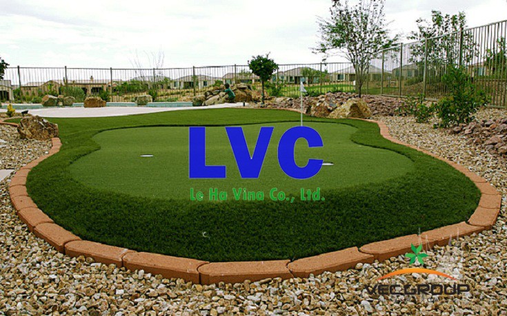 Cách thi công cỏ nhân tạo sân golf, Sân golf mini, Công ty Lê Hà Vina, Thi công cỏ nhân tạo, Sân golf cỏ nhân tạo