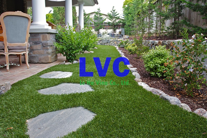 Bán cỏ sân vườn tại Bắc Giang, Cỏ nhân tạo sân vườn, Cỏ nhân tạo, Bán cỏ sân vườn, Công ty Lê Hà Vina