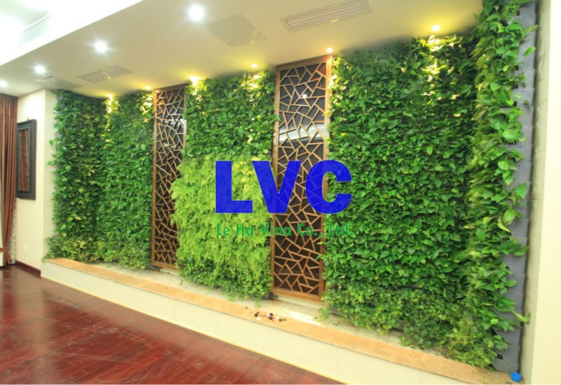 Cỏ nhựa tấm dán tường, Sản phẩm cỏ nhựa, Công ty Lê Hà Vina, Cỏ nhựa, Sử dụng cỏ nhựa