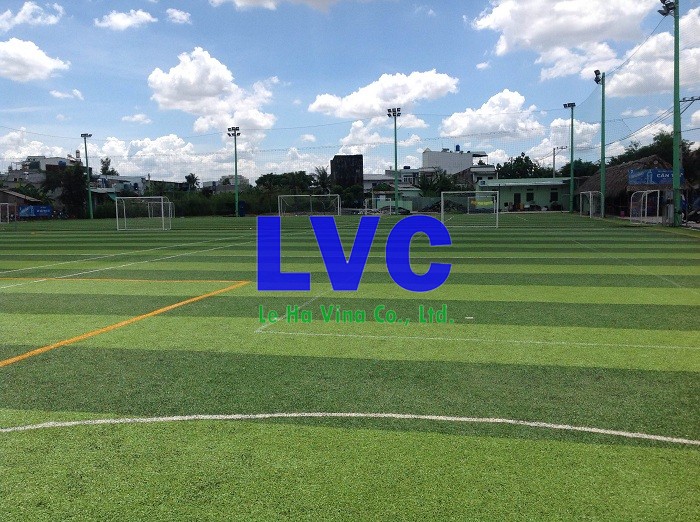 Kích thước sân cỏ nhân tạo, Thi công sân cỏ nhân tạo, Công ty Lê Hà Vina, Kích thước sân cỏ nhân tạo 7 người, Sân cỏ nhân tạo