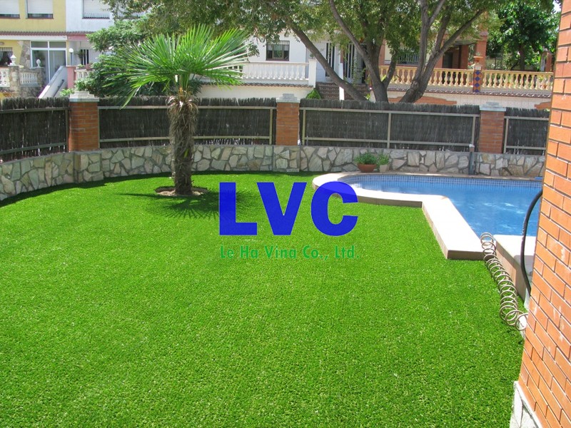 Cỏ sân vườn nhân tạo, Công ty Lê Hà Vina, Cỏ nhân tạo sân vườn, Mua cỏ nhân tạo sân vườn, Cỏ tự nhiên