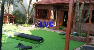 Thảm cỏ nhân tạo trang trí sân vườn, Thảm cỏ nhân tạo, Thảm cỏ nhân tạo trang trí, Thảm cỏ, Công ty Lê Hà Vina