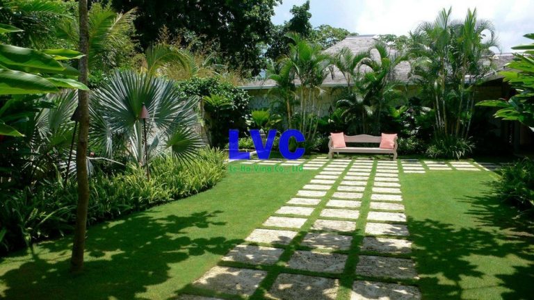 Thảm cỏ nhân tạo trang trí sân vườn, Thảm cỏ nhân tạo, Cỏ nhân tạo, Công ty Lê Hà Vina, Mua cỏ nhân tạo