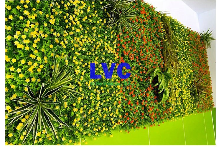 Tường cỏ trang trí, Mua tường cỏ trang trí, Lê Hà Vina, Cỏ nhân tạo, Thi công tường cỏ nhân tạo