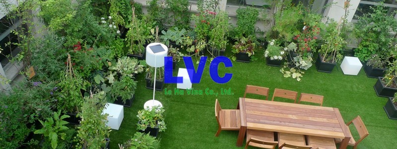 Vườn trên sân thượng, Cỏ nhân tạo, Vườn cỏ nhân tạo, Vườn mini, Sân vườn cỏ nhân tạo