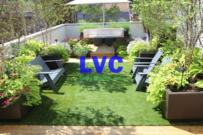 Vườn trên sân thượng, Cỏ nhân tạo, Vườn cỏ nhân tạo, Vườn mini, Sân vườn cỏ nhân tạo
