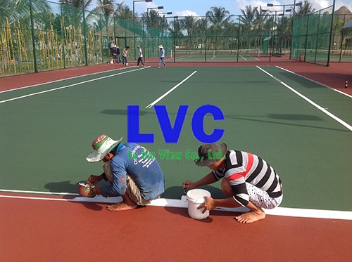 Thi công sân tennis, Xây dựng sân tennis, Thảm cỏ nhân tạo, Sân cỏ tennis, Thảm nhựa cho sân tennis