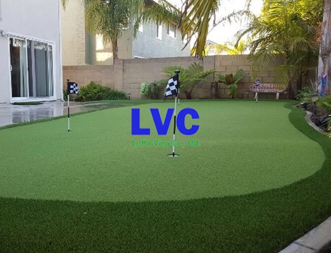 Thảm cỏ sân golf, Sân golf cỏ nhân tạo, Quy trình làm sân golf cỏ nhân tạo, Thảm cỏ nhân tạo, Thi công cỏ nhân tạo cho sân golf