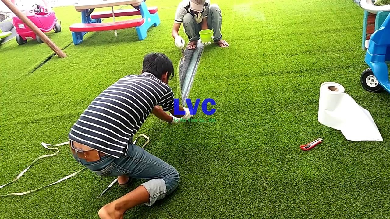 Làm sân cỏ nhân tạo, Xây dựng sân cỏ, Lắp đặt sân cỏ nhân tạo, Sân cỏ nhân tạo, Chi phí làm sân cỏ nhân tạo