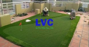 Cỏ nhân tạo cho sân golf, Sân golf, Sân golf cỏ nhân tạo, Cỏ nhân tạo, Thi công cỏ nhân tạo cho sân golf, Lê Hà Vina