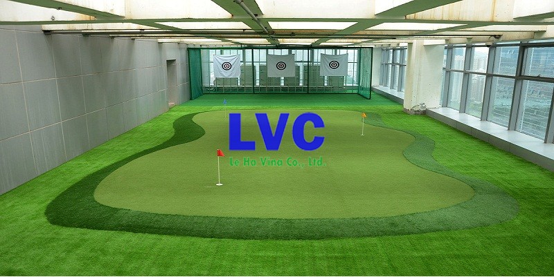 Cỏ nhân tạo cho sân golf, Sân golf, Sân golf cỏ nhân tạo, Cỏ nhân tạo, Thi công cỏ nhân tạo cho sân golf, Lê Hà Vina