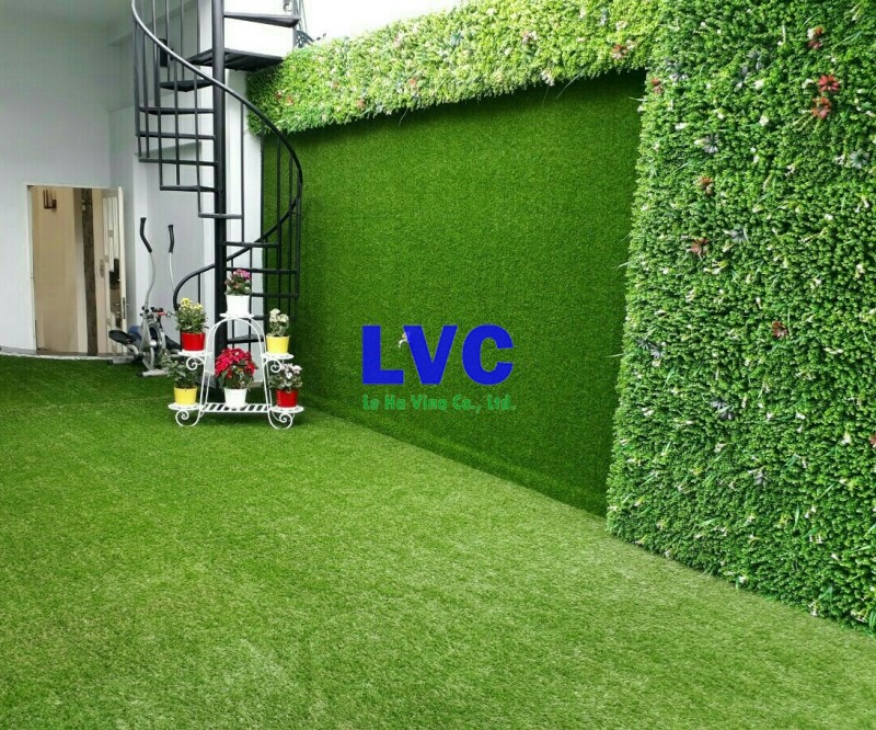 Thảm cỏ nhân tạo, Trang trí spa bằng cỏ nhân tạo, Lê Hà Vina, Cỏ nhân tạo của Lê Hà Vina, Cỏ nhân tạo
