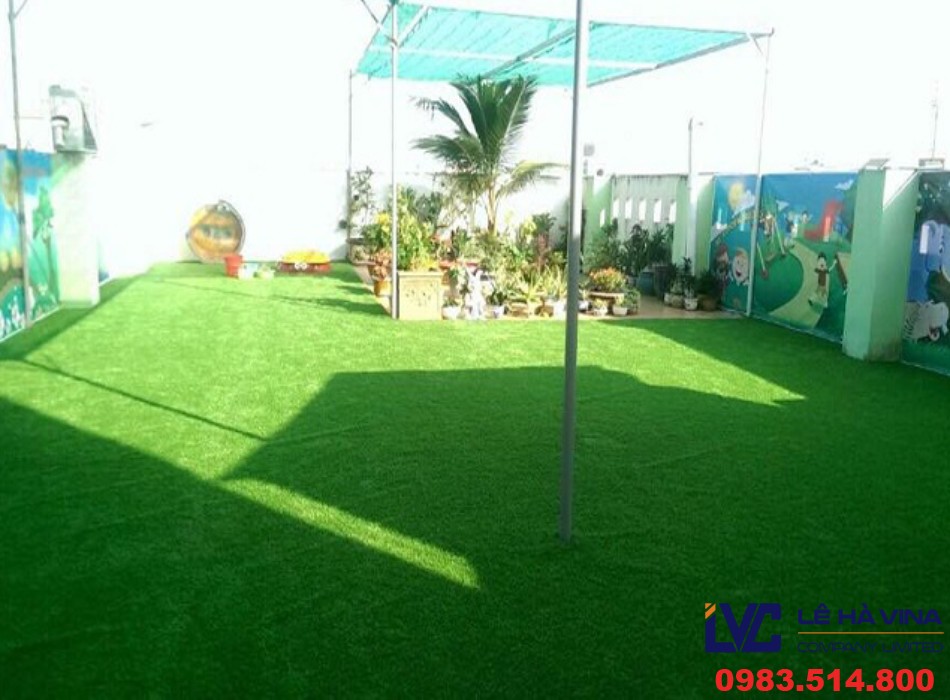 Cỏ nhân tạo sân vườn LH04, Cỏ nhân tạo LH04, Chi phí lắp đặt cỏ nhân tạo, Cỏ nhân tạo trang trí, Lê Hà Vina