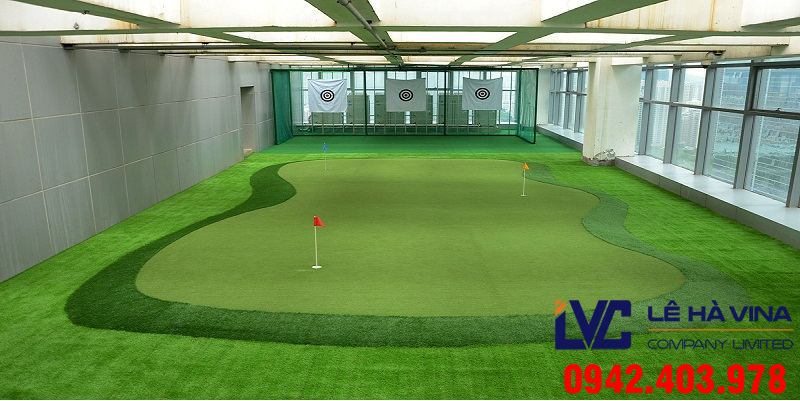 Cỏ nhân tạo sân golf, Cỏ nhân tạo sân golf lh51at, Cỏ nhân tạo của Lê Hà Vina, Sân golf mini, Địa chỉ bán cỏ nhân tạo