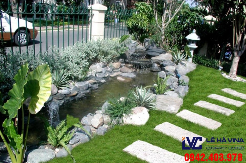 Cỏ nhân tạo sân vườn, Cỏ nhân tạo, Lê Hà Vina, Thi công cỏ nhân tạo, Sân cỏ nhân tạo, Thi công sân cỏ