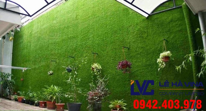 Cỏ giả trang trí tường, Lê Hà Vina, Cỏ nhân tạo, Cỏ giả trang trí, Cỏ giả, Cỏ giả để trang trí tường