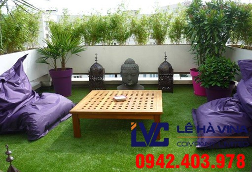 Cỏ trang trí trong nhà, Cỏ nhân tạo, Cỏ nhân tạo trang trí nhà cửa, Công ty Lê Hà Vina