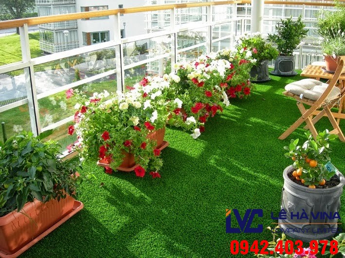 Cỏ trang trí nhân tạo, Công ty Lê Hà Vina, Cỏ nhân tạo, Cỏ trang trí